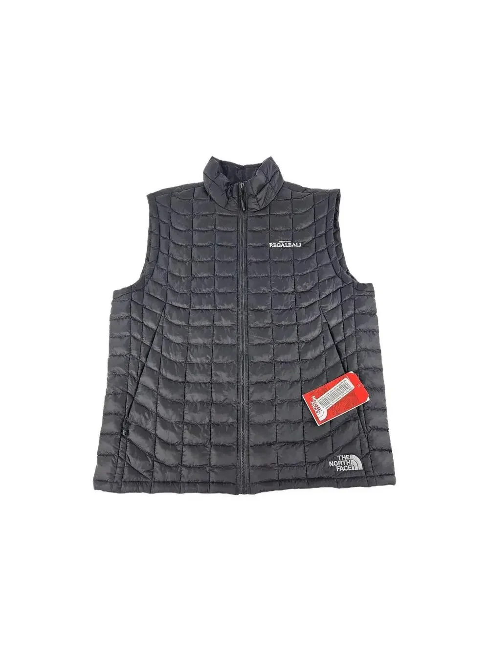 North Face Thermoball Quilted Puffer Vest Mens Siz M Black Insulated Lightweight
